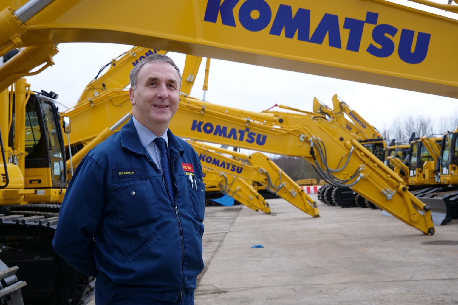 Paul Blanchard Meet the MD at Komatsu UK North East Automotive