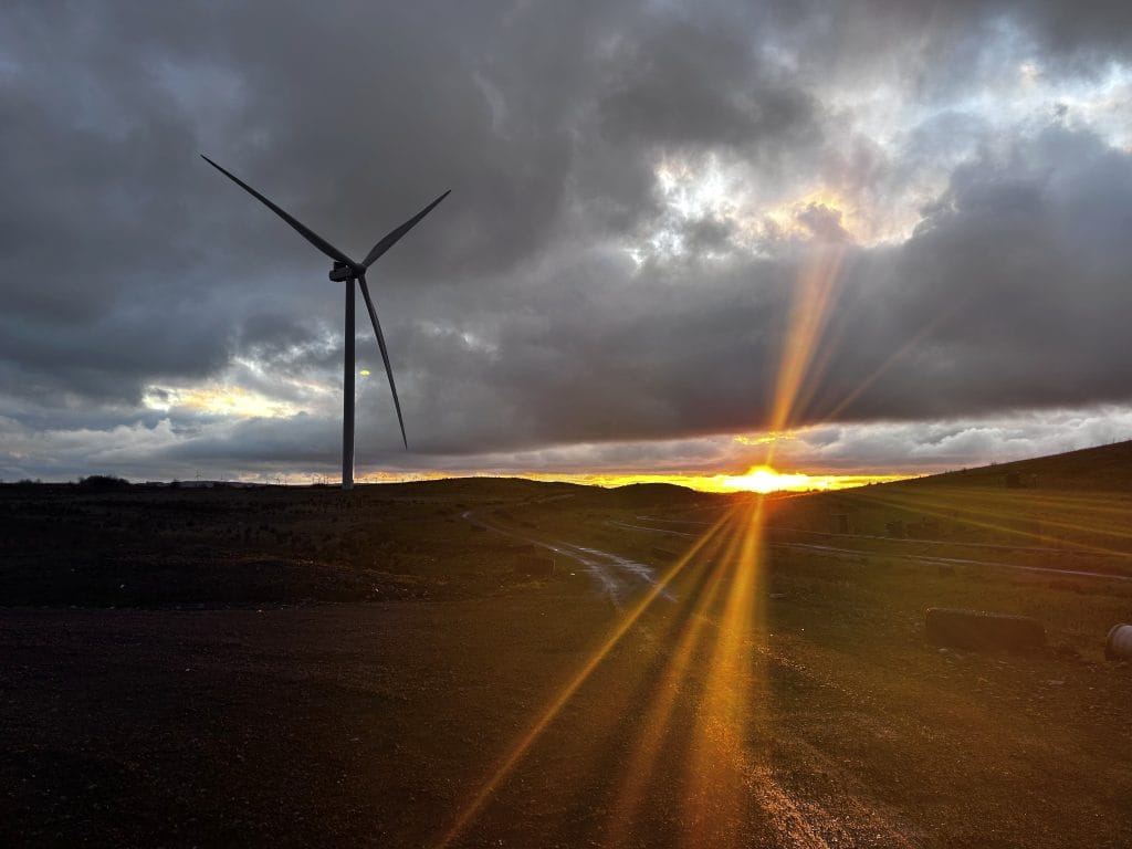 Reinventing a former landfill site - as a windfarm
