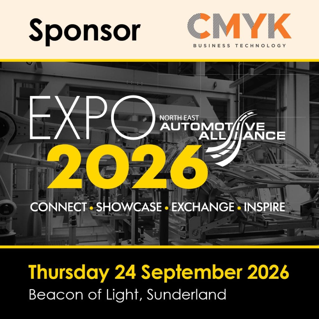 Welcome Back to CMYK | Business Technology – North East Automotive Expo 2026 Registration Sponsor