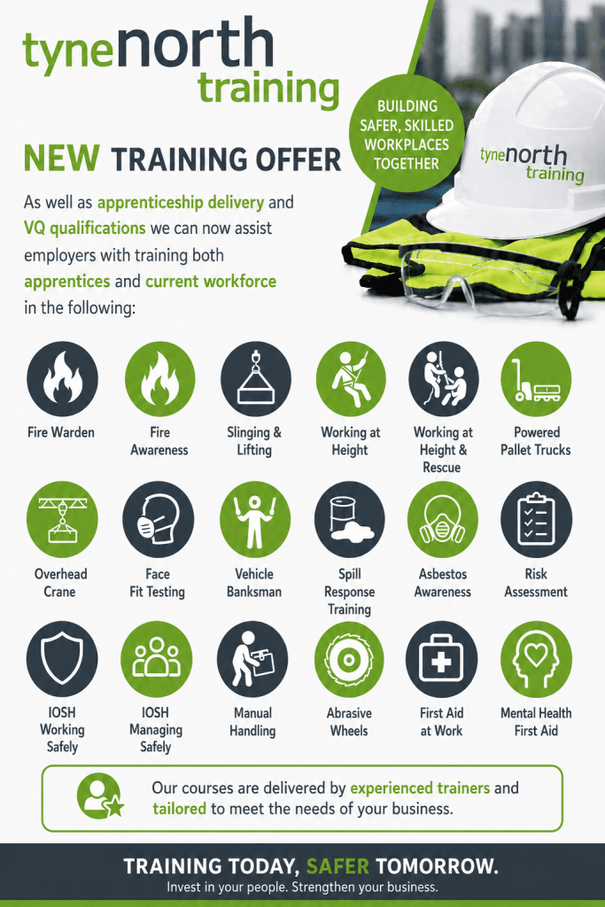 Commercial Training from Tyne North Training
