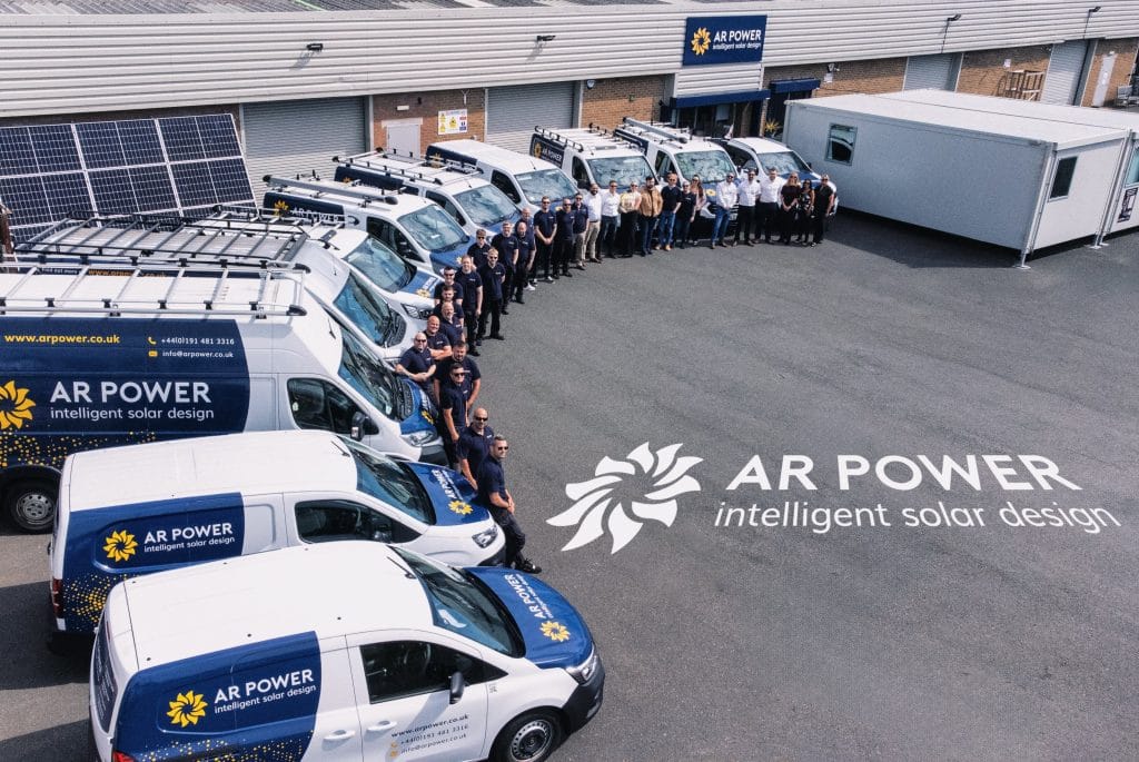 AR Power shortlisted for prestigious national solar award