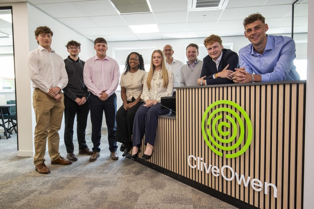 Clive Owen welcomes latest graduate and trainee intake as it continues investment in future talent