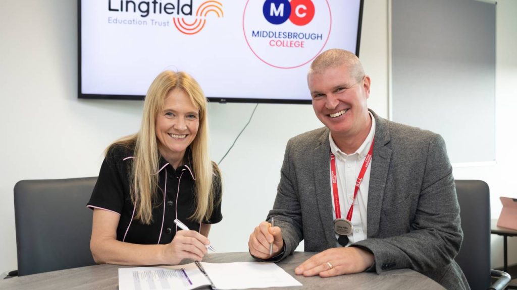 Middlesbrough College and Lingfield Education Trust sign MoU to strengthen education and career opportunities